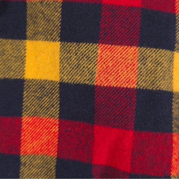 NWT FJALLRAVEN Flannel Shirt Red Plaid Skog Slim‎ Fit Long Sleeve Outdoor LARGE - Picture 11 of 16